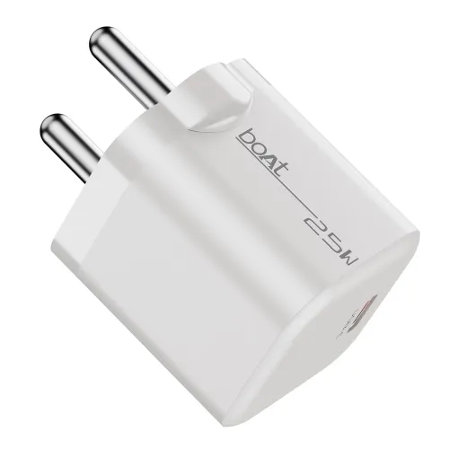 Image of boAt 25W GaN Fast Charger for Samsung, Xiaomi & Android Users with Overheat/Overcharge Protection & Auto Detection with 