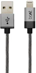 boAt 2m 2.4A USB-C Lightning Cable Gray