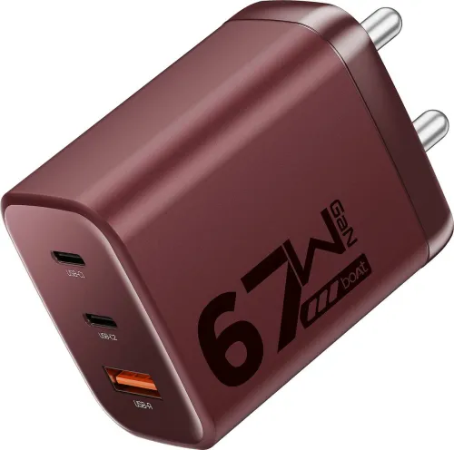 Image of boAt 67 W GaN 3 A Wall Charger