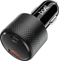 boAt 83 W Turbo Car Charger (Black)