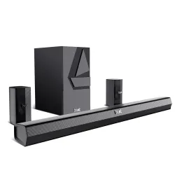 boAt Aavante Bar Azure Pro 550W 5.1CH Soundbar with Wireless Surround – Premium Black