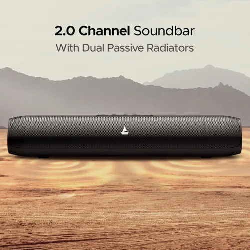 Image of Boat Aavante Bar Groove Bluetooth 2.0 Channel Soundbar with 16 W RMS Output.