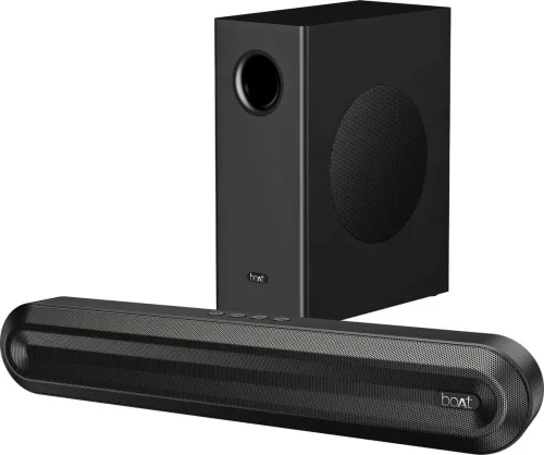 Image of boAt Aavante 2.1 300 40 W Bluetooth Home Audio Speaker (Premium Black, 2.1 Channel)
