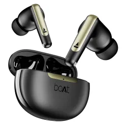 boAt Airdopes 141 Elite ANC (2025), ANC(~35dB), 4Mics ENx Tech, 42 Hrs Battery, Fast Charge,