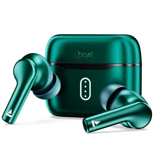 Image of boAt Airdopes 141 Pro Buds, 13mm Drivers, Metallic Finish, 60HRS Battery, 4Mics ENx, Fast Charge, IPX5, v5.3 Bluetooth E