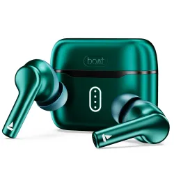 boAt Airdopes 141 Pro Buds, 13mm Drivers, Metallic Finish, 60HRS Battery, 4Mics ENx, Fast Charge, IPX5, v5.3 Bluetooth E