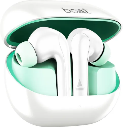 Image of boAt Airdopes 155 w/ 40 hrs Playtime,In-Ear Detection (Ivory White, True Wireless)