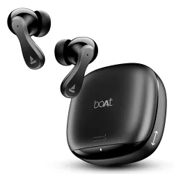 boAt Airdopes 313, 13mm Drivers, Glide Shell, 75H Battery, 4Mics ENx Tech, Stream Ad Free Music via App Support, Bluetoo