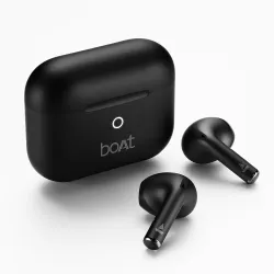 boAt 2026 Launch Airdopes Joy v2, 35H Battery, Pocketable Design, ASAP™ Charge, 13mm Drivers, Easy Touch Controls, ENx™ Tech, IWP™ & App Support TWS Bluetooth Earbuds with mic (Eclipse Black...