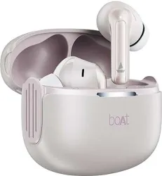 boAt Airdopes 219, 40H Battery, Free Music Streaming & Best in Segment for Calling Bluetooth Headset (Ivory Mist, True W