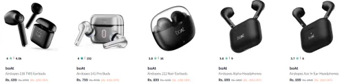 Image of Boat airdrops starting @ ₹699