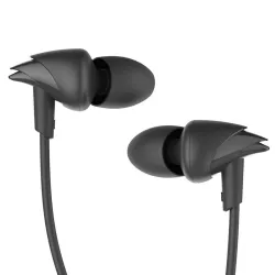 boAt BassHeads 100 Black Wired Earphones