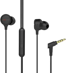 boAt Bassheads 103 Wired Earphones Wired Headset (Black, In the Ear)
