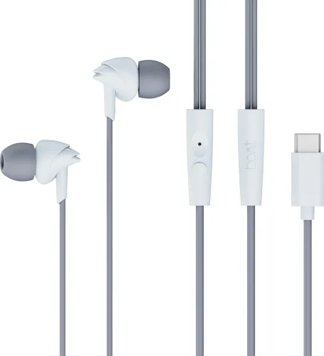 Image of boAt BassHeads 300C,Type-C, 10mm Drivers,Signature Sound