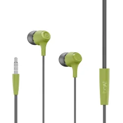 boAt Bassheads 95 Wired in Ear Phones,10Mm Drivers,Signature Sound,in-Line Microphone,Integrated Controls,Snug Fit,Lightweight,Voice Assistant,120Cm Cable & 3.5mm Jack (Spirit Lime)