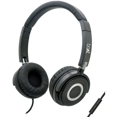 Image of boAt Bassheads 900 On Ear Wired Headphone With Mic