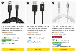 Boat Cable upto 85% Discount