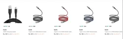 Boat Charging Cable Staring From @ ₹104
