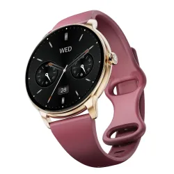 boAt Chrome Iris Fashion Smart Watch for Women - Elegant Ultra-Sleek Dial