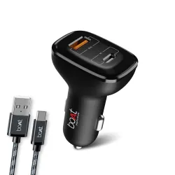 boAt Dual Port Qc-Pd 24W Fast Car Charger