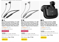 boat Earbuds Starting @ ₹699