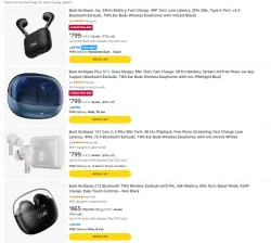 Boat Earbuds upto 85% Discount