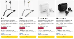 boAt Electronics wireless buds starting ₹699