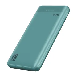 Boat EnergyShroom PB300 Activ 10000mAh Power Bank with 22.5W Fast Charging, 3X Output Ports, Supports Android, iPhone, T