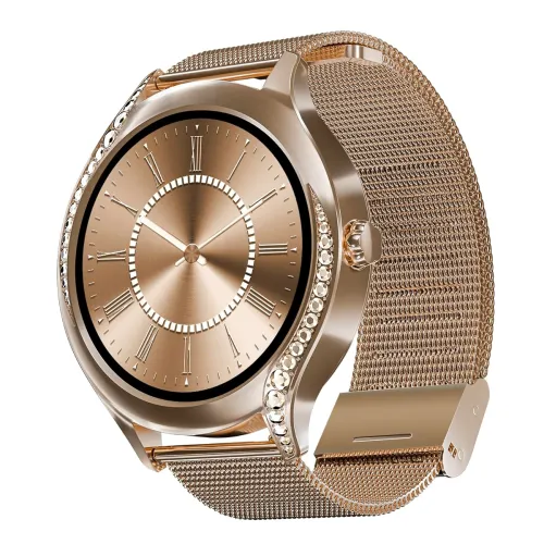 Image of boAt Enigma Gem Women's Luxury Smartwatch Rose Gold