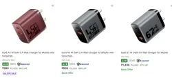 BoAt Gan 3 A Charger starting at ₹999