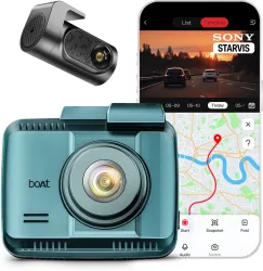 boAt Hive F1 2026 Edition Steel Blue In-car Camera System