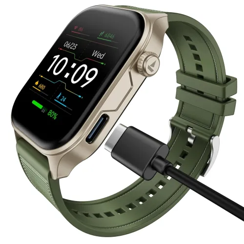 Image of boAt New Launch Ultima Vogue 2, India's First AMOLED Type-C Smartwatch