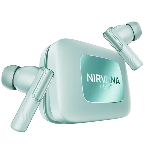 Image of boAt Nirvana Ivy Pro TWS Earbuds – Mist Blue