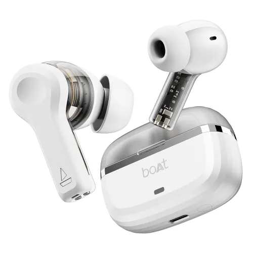 Image of boAt Nirvana Space Truly Wireless Earbuds (Celestial White)