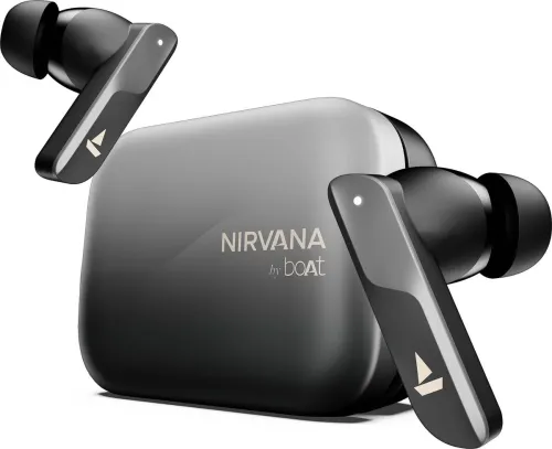 Image of boAt Nirvana X TWS Earbuds (2025 Launch, Cosmic Onyx)