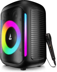 boAt Partypal 30 Wired Mic for Karaoke 25W Bluetooth Party Speaker