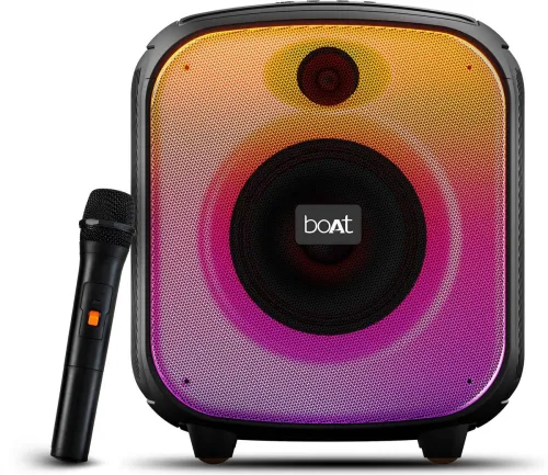 Image of boAt PartyPal 63 Pro Bluetooth Speaker (Midnight Black)