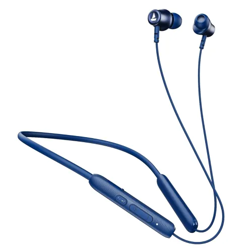 Image of boAt Rockerz 245 V2 Pro Neckband – 30H Battery, ENx, Fast Charge (Blue)
