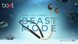boAt Rockerz 260 with Beast Mode, ENx Tech and ASAP Charge Bluetooth Headset (Orange, Black, In the Ear)
