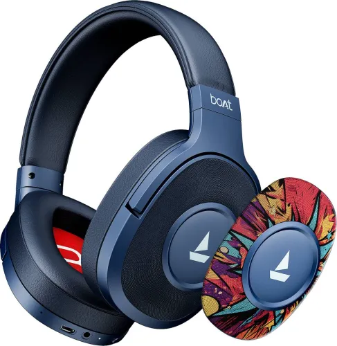 Image of boAt Rockerz Plus 550 (Blue Psyche) 