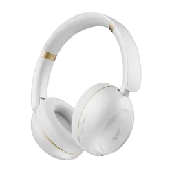 boAt Rockerz Prime 415, 360 Spatial Audio,120H Battery, AI-ENx, BEAST Mode, App Support Bluetooth Headset (White Sabre, Gold, On the Ear)