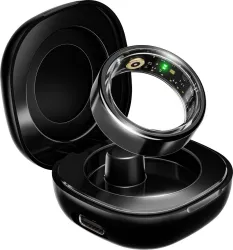 boAt Smart Ring Active 12, Stainless-Steel Design