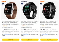 boAt Smart Watches at minimum 75% Discount