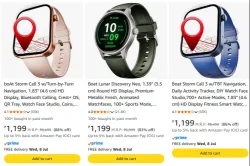 Boat Smart watches Upto 86% OFF