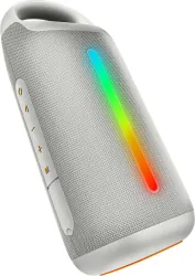 boAt Stone Arc Pro, Spatial Audio, 58mm Drivers, 12H Battery, RGB LEDs & App Support 25 W Bluetooth Speaker (Groovy Grey, Mono Channel)