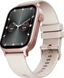 boAt Storm Infinity Plus, 20 Days BIG Battery, ASAP Charge, 1.96(4.97 cm) HD Display Smartwatch (Cherry Blossom Strap, Free Size)