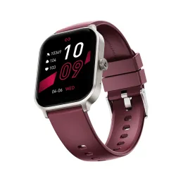 boAt Ultima Ember 2 Smartwatch, 1.96” AMOLED Display, Ultra Bright 1000 nits Brightness, AOD, Personalized Fitness Nudges, Functional Crown, 100+ Sports Mode smartwatch for Men & Women (Velv...