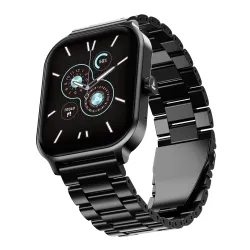 boAt Ultima Ember 2 Smartwatch, 1.96” AMOLED Display, Ultra Bright 1000 nits Brightness, AOD, Personalized Fitness Nudges, Functional Crown, 100+ Sports Mode smartwatch for Men & Women (Stee...
