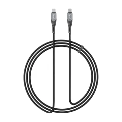 boAt USB Type C Cable 10 A 1.2 m C to C 65W (Compatible with All Devices with Type-C Port, Smartphones, Tablets, USB-C Laptops, Carbon Black, Grey, One Cable, USB Type C To USB Type C, 65 W)