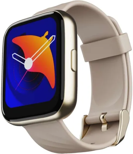 Image of boAt Wave Pro 47 Smartwatch (Cherry Blossom Strap, Free Size)